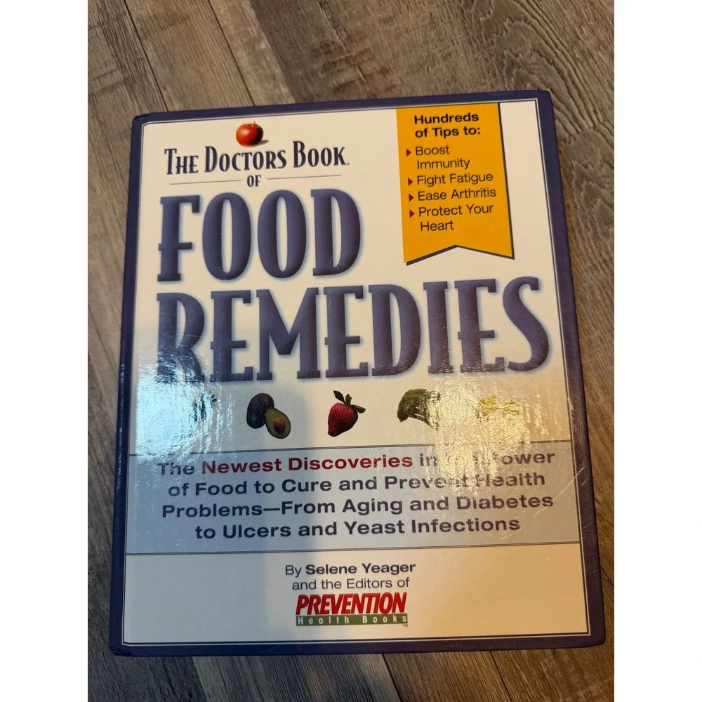 The Doctors Book of Food Remedies Hardcover Selene Yeager Prevention Health 1998